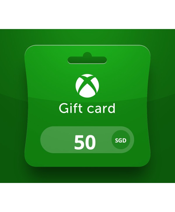 XBOX Live SGD 50 Prepaid Card SG Xbox One Key 